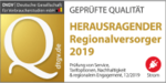 Zertifikat Deutschlands beste Regionalversorger ENNI