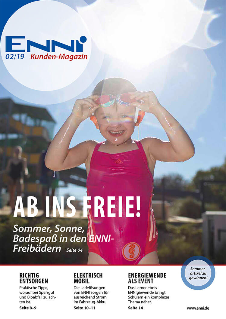 ENNI Kunden-Magazin Cover Ausgabe 02-2019