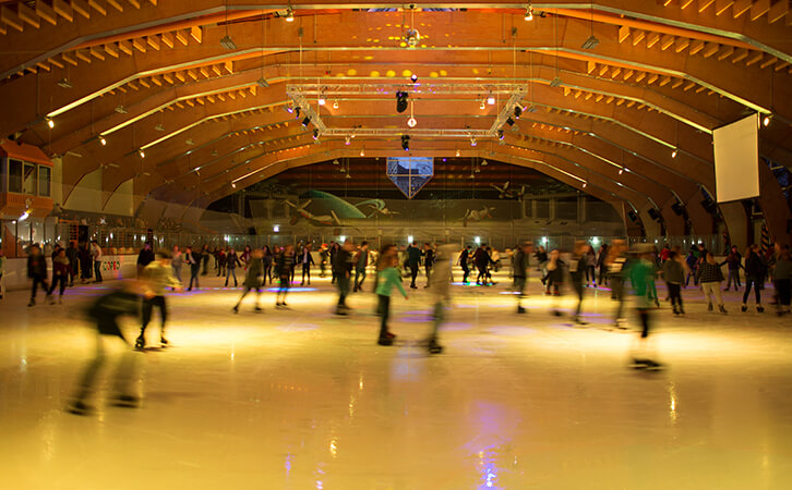 ENNI Eishalle Eisläufer